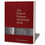 Book cover for The Expert Witness Marketing Book