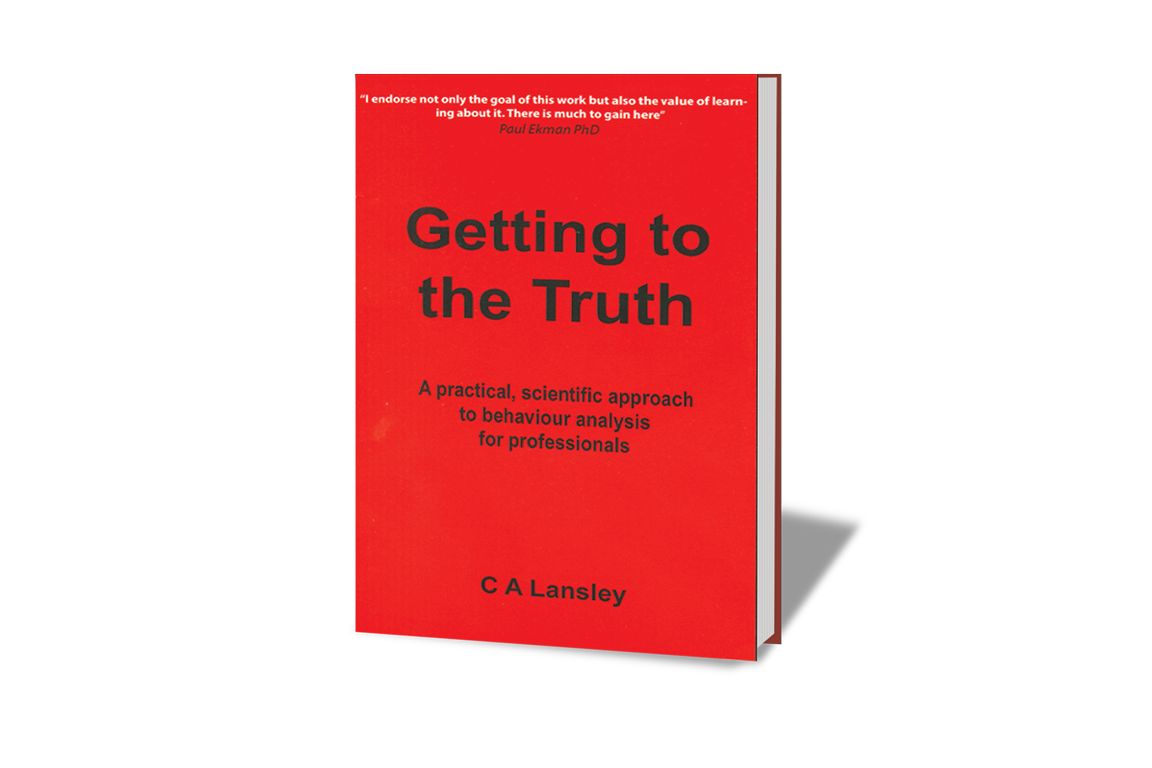 cover of getting to the truth book
