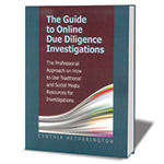Guide to Online Due Diligence Book