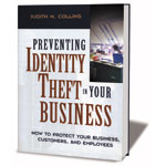 Book cover for preventing ID theft