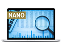 Laptop screen that says Nano